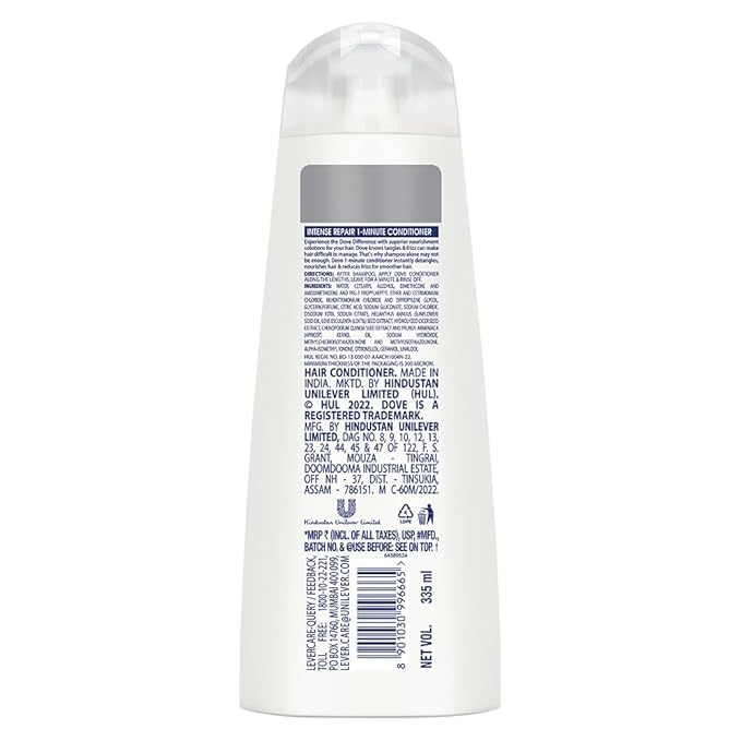 DOVE INTENSE REPAIR CONDITIONER 335 ML