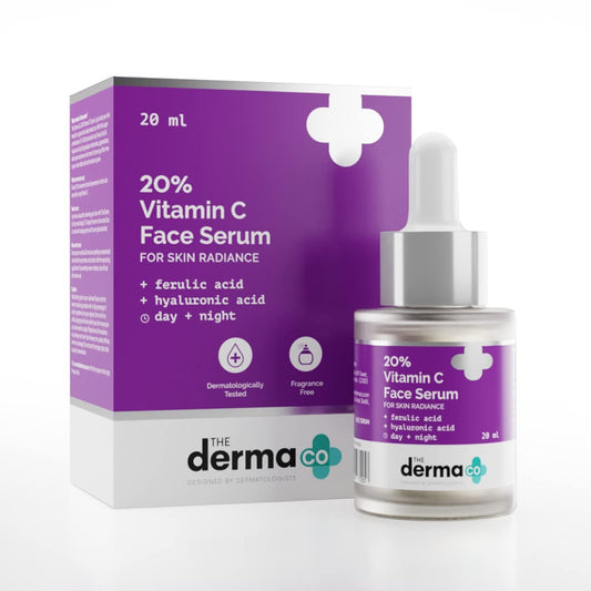 The Derma Co 20% Vitamin C Face Serum - 20ml