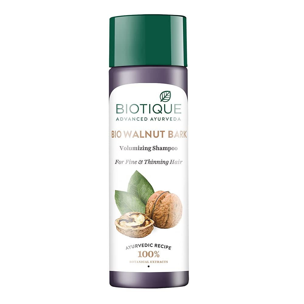 Biotique Walnut Volume and Bounce Shampoo and Conditioner - 190ml