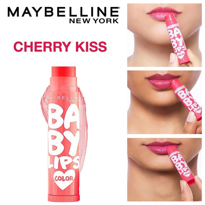 Maybelline New York Lip Balm - Cherry Kiss, 4g