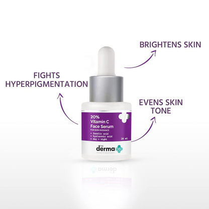 The Derma Co 20% Vitamin C Face Serum - 20ml