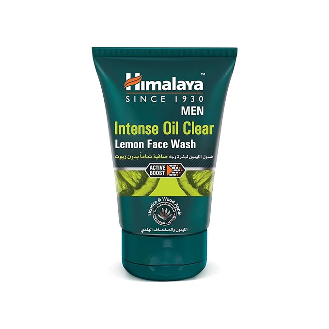 Himalaya Men Intense Oil Clear Lemon Face Wash