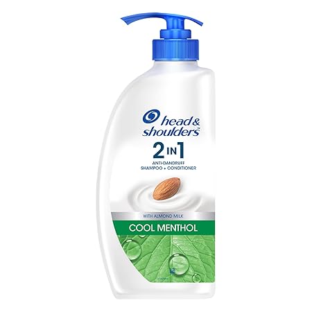 Head & Shoulders 2-In-1 Cool Menthol Anti-Dandruff Shampoo + Conditioner 650 ml