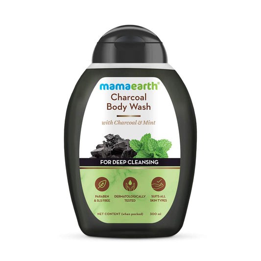 Mamaearth Charcoal Body Wash - 300ml