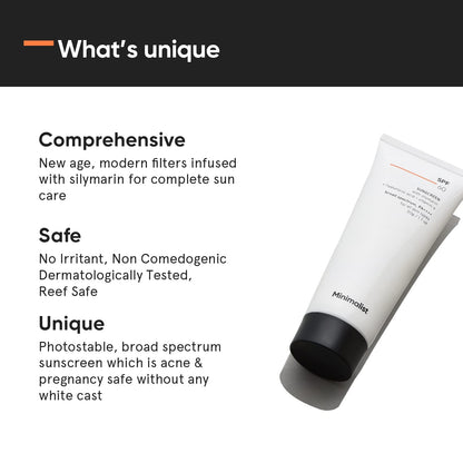 MINIMALIST spf 60 sunscreen - 50gm