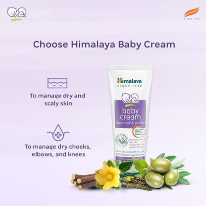 Himalaya Baby Cream with Olive Oil and Country Mallow - 100 ml