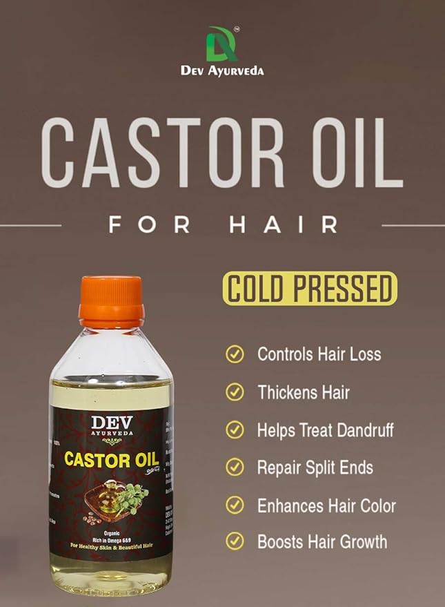 D Ayurveda Castor Oil 100ML