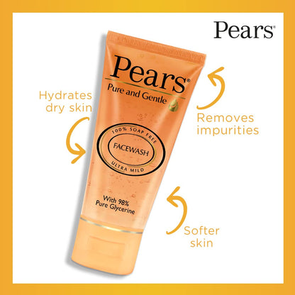 Pears Pure And Gentle Daily Cleansing Facewash 150 gm