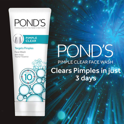 Pond's Men Pimple Clear Face Wash with Thymo-T Essence 50 g