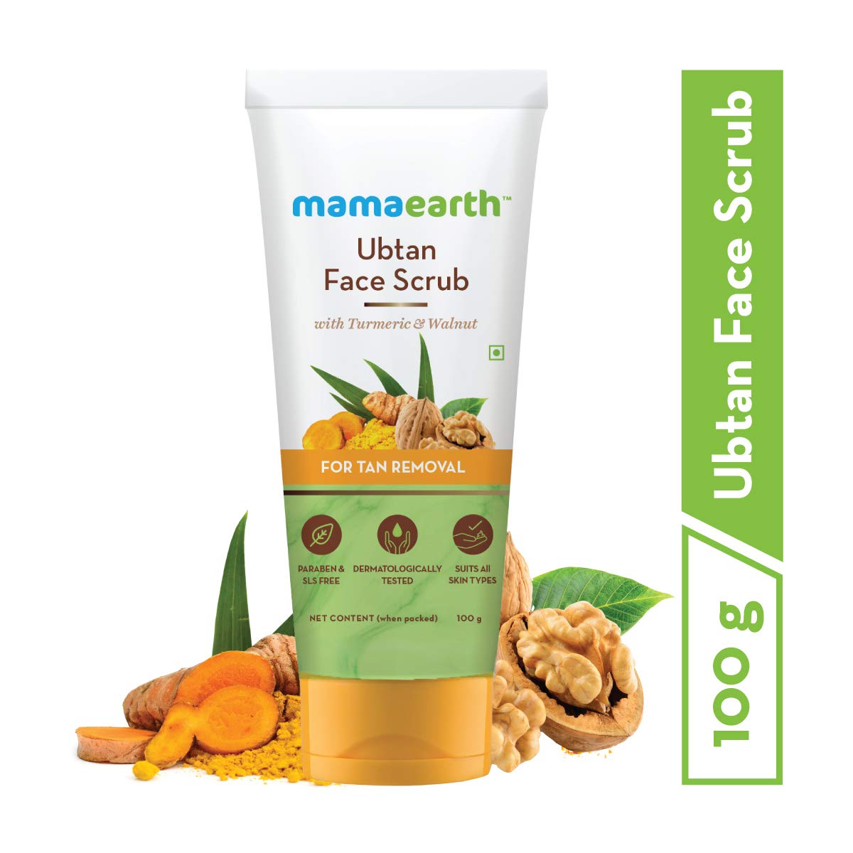 Mamaearth Ubtan Face Scrub - 100gm