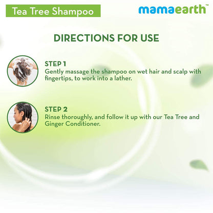 Mamaearth Tea Tree Shampoo (250ml)