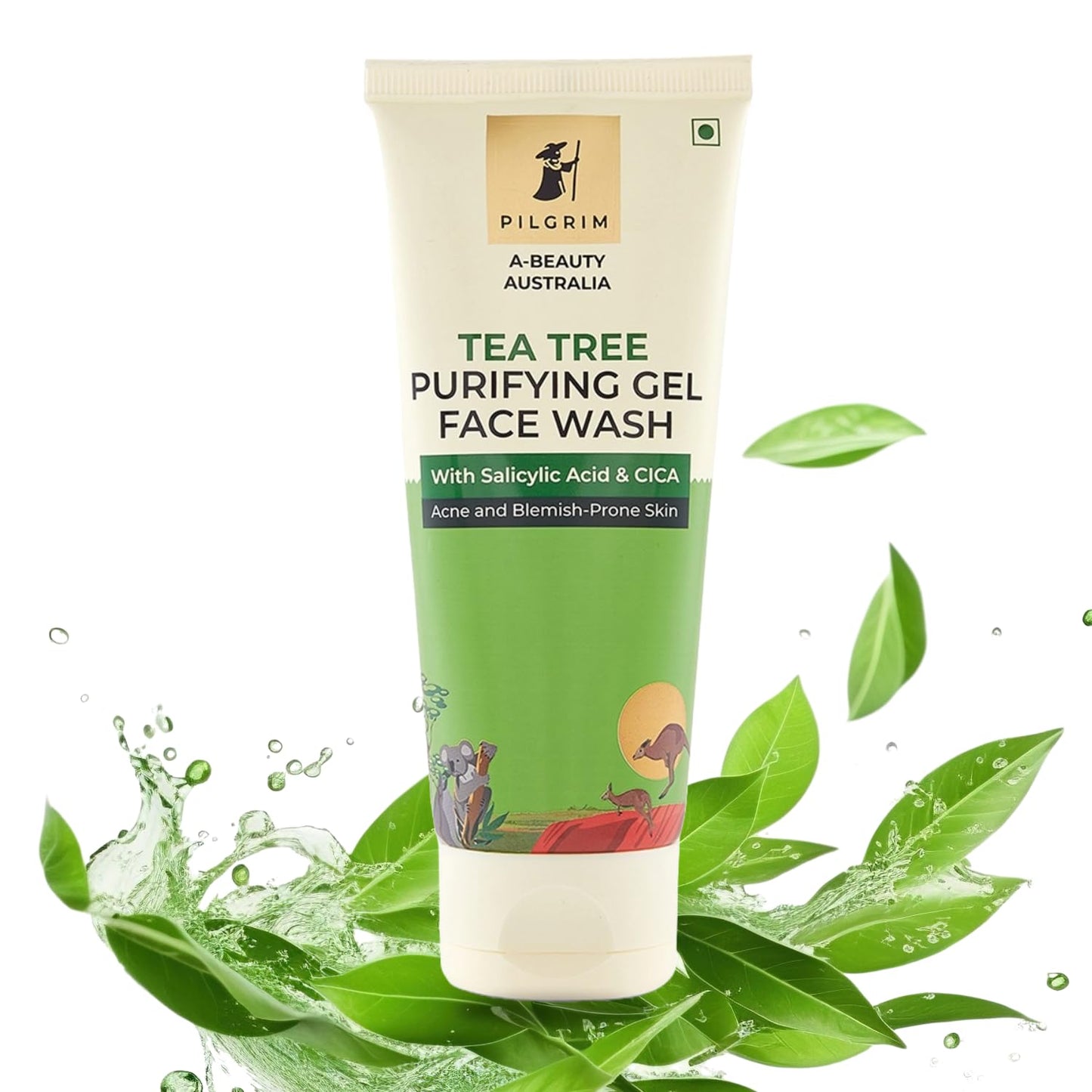 Pilgrim Tea Tree Purifying Gel Face Wash - 100ml