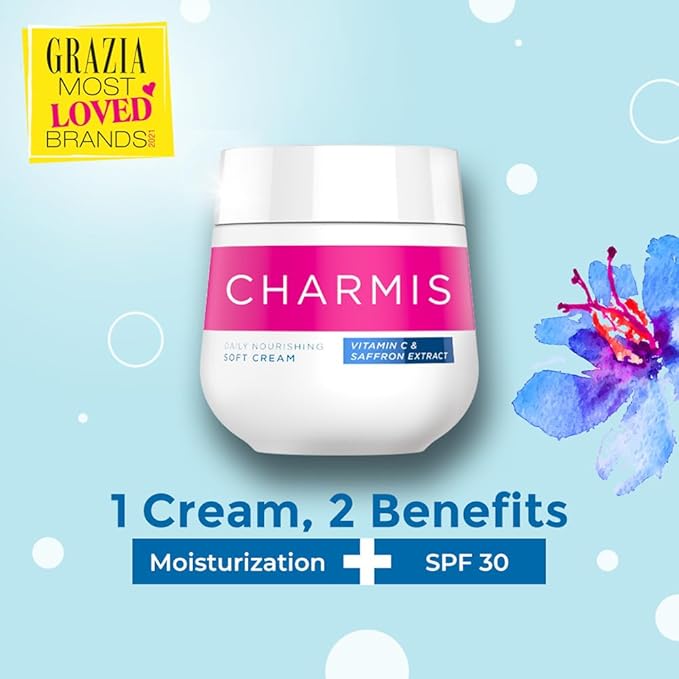 Charmis Daily Nourishing Soft Cream With Vitamin C SPF 30 (200ml)