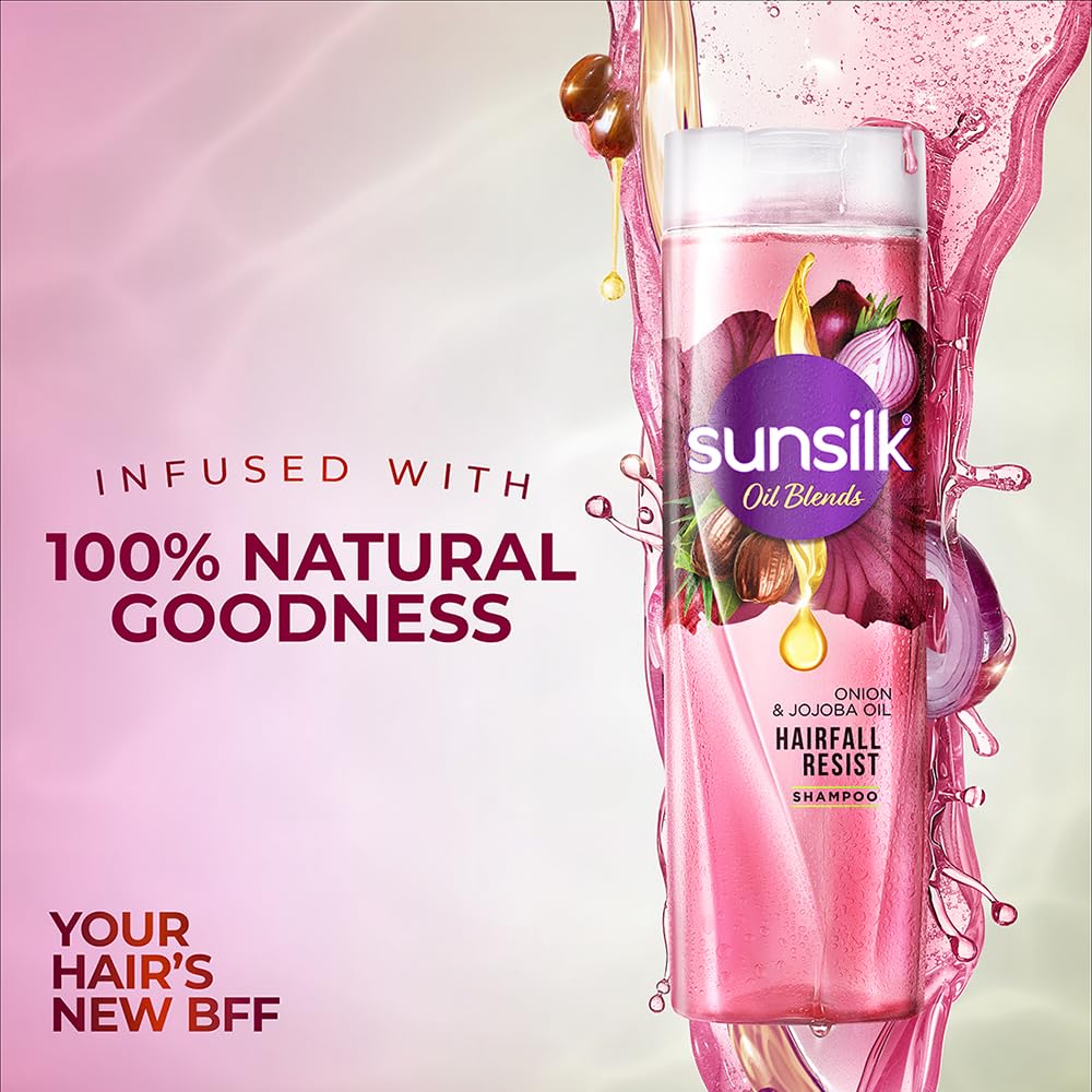 Sunsilk Hairfall Shampoo with Onion & Jojoba Oil