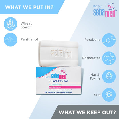 Sebamed Baby Cleansing Bar - 100g