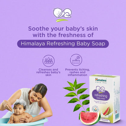 Himalaya Refreshing Baby Soap - 75g