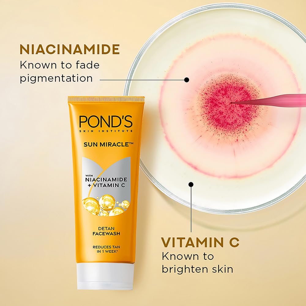 Pond's Detan Face Wash - 100gm