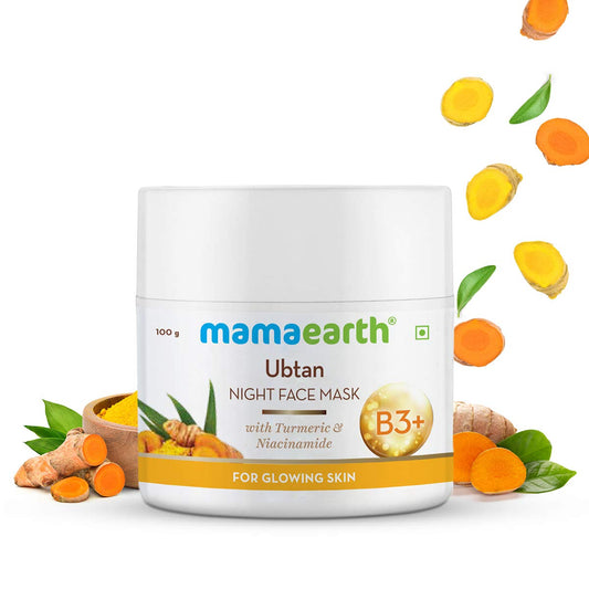 Mamaearth Ubtan Night Face Mask (100g)