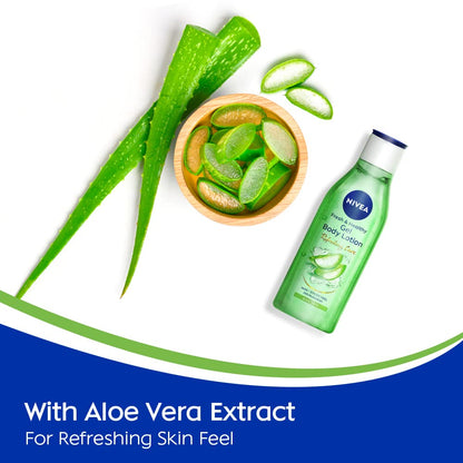 Nivea Fresh & Healthy Gel Body Lotion Aloe Vera 200ml