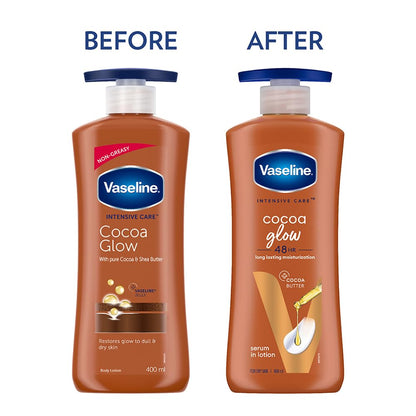 Vaseline Intensive Care Cocoa Glow Lotion for Dull & Dry Skin