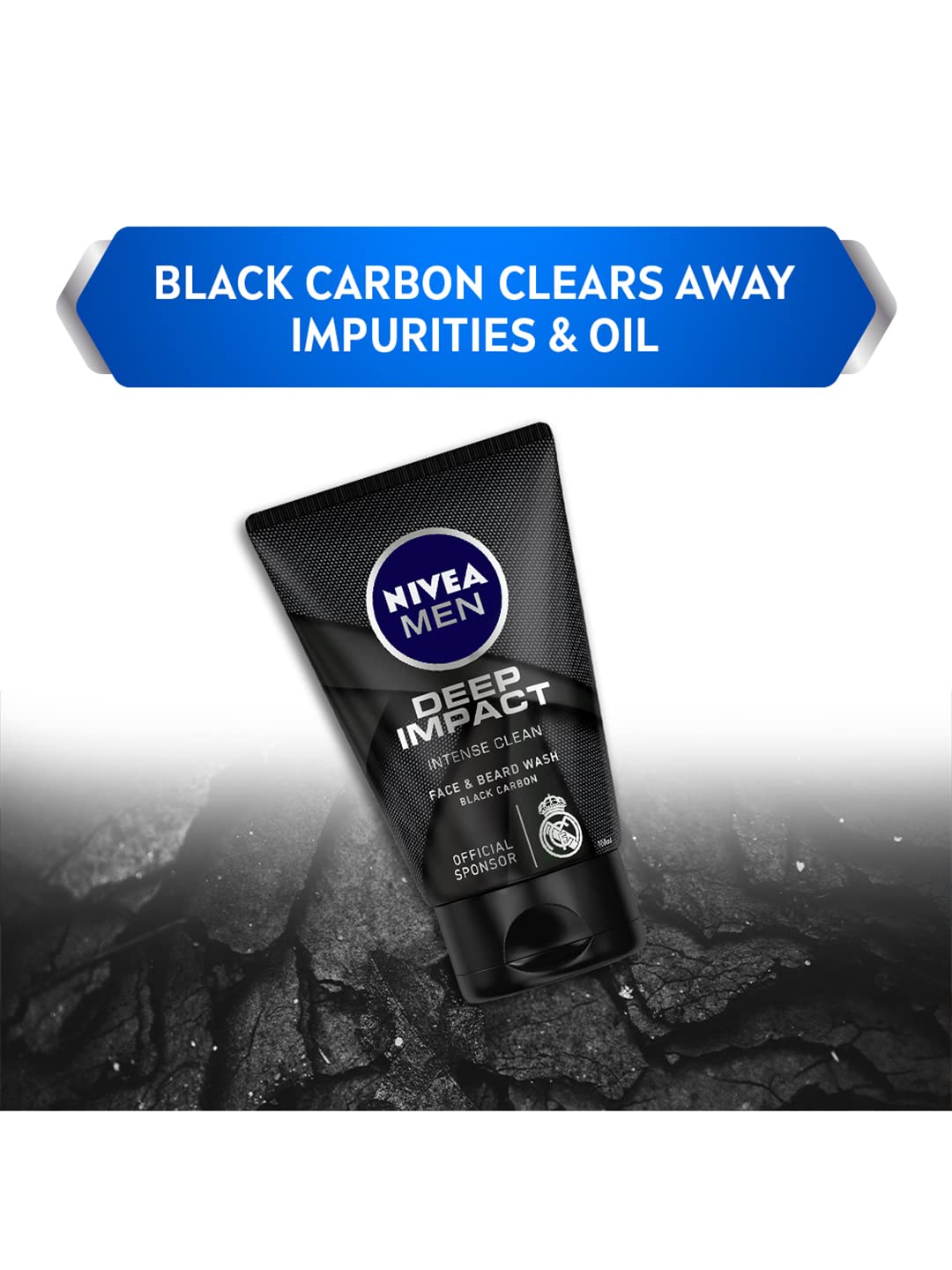 NIVEA MEN Deep Impact Face Wash 100gm