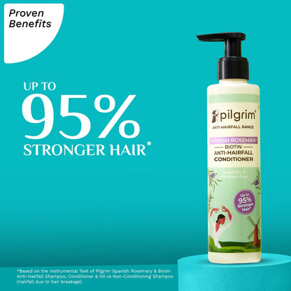 Pilgrim Spanish Rosemary & Biotin Anti Hairfall Conditioner - 200ml