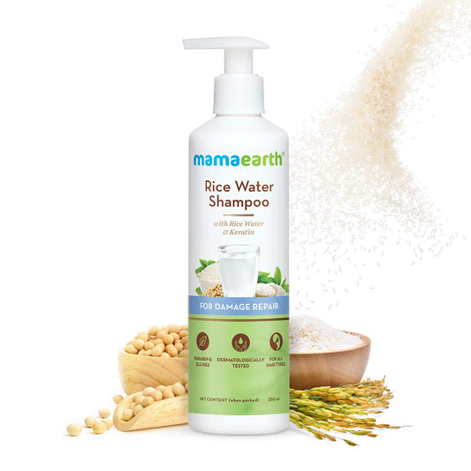 Mamaearth Rice Water Shampoo 250ml