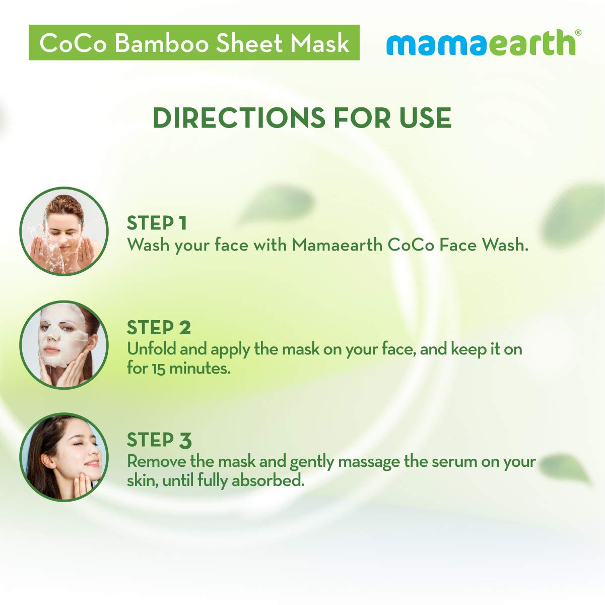 Mamaearth CoCo Bamboo Sheet Mask