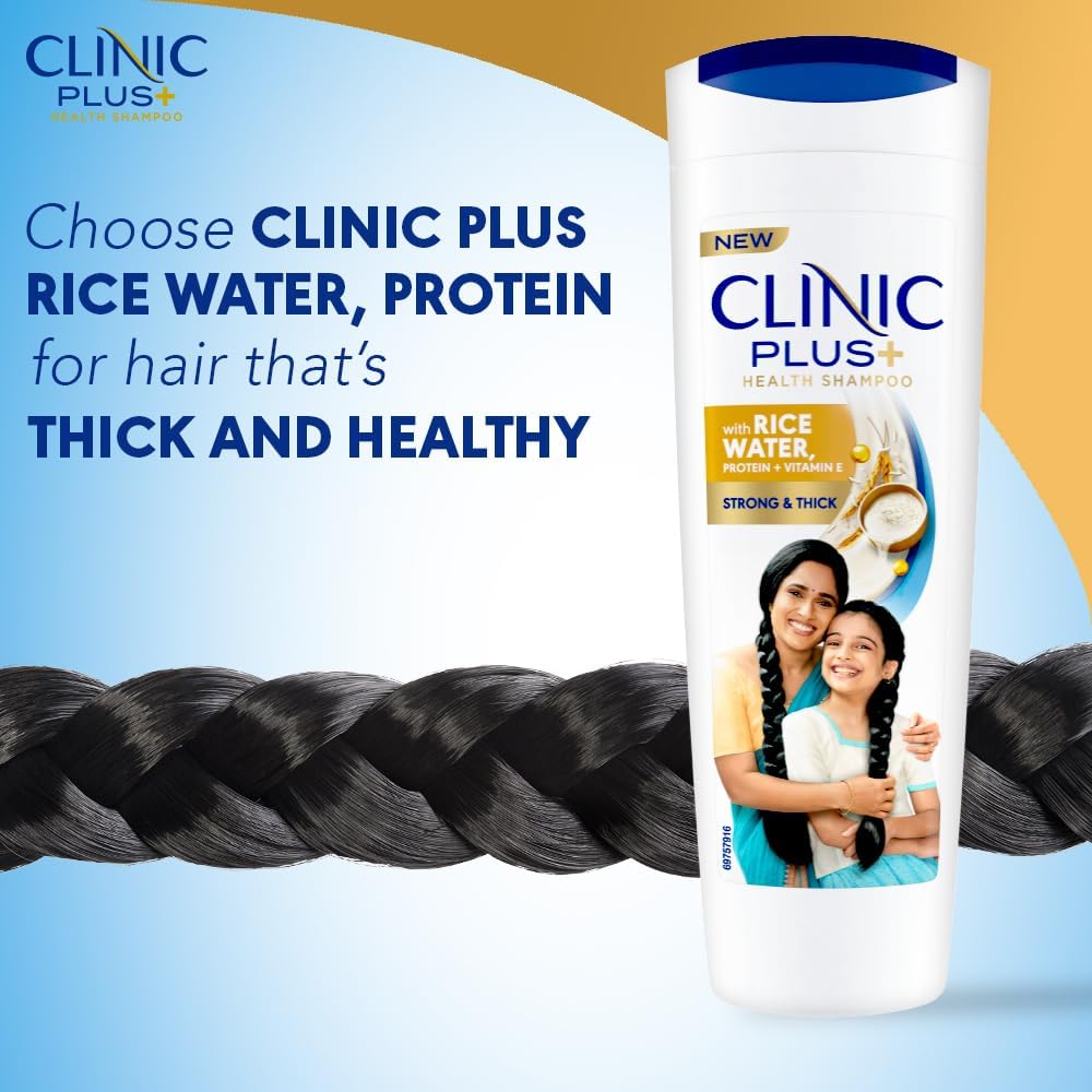 Clinic Plus Strong & Extra Thick Health Almond Oil Shampoo - 650 ml