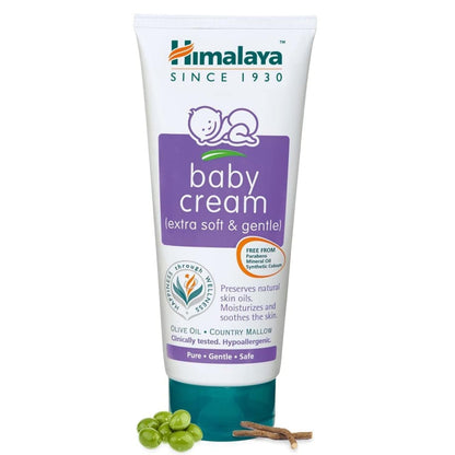 Himalaya Baby Cream with Olive Oil and Country Mallow - 100 ml