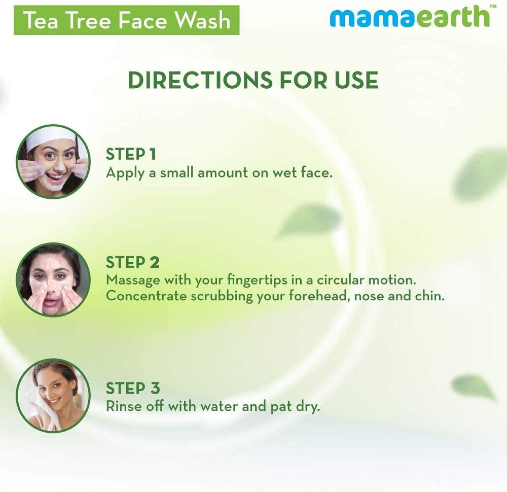 Mamaearth Tea Tree Natural Face Wash - 100ML