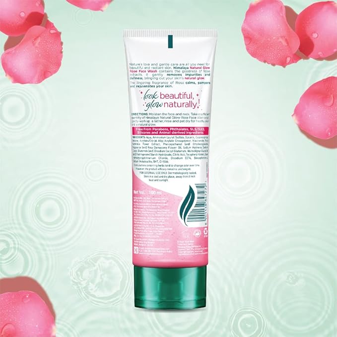 Himalaya Natural Glow Rose Face Wash