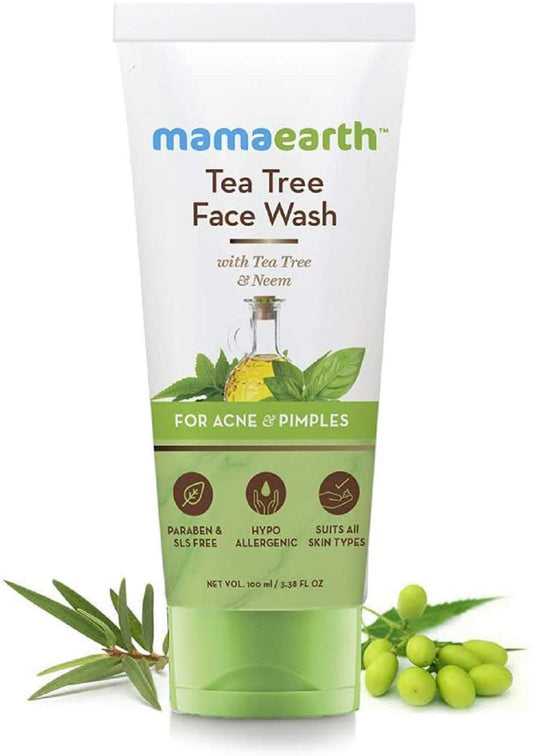 Mamaearth Tea Tree Natural Face Wash - 100ML