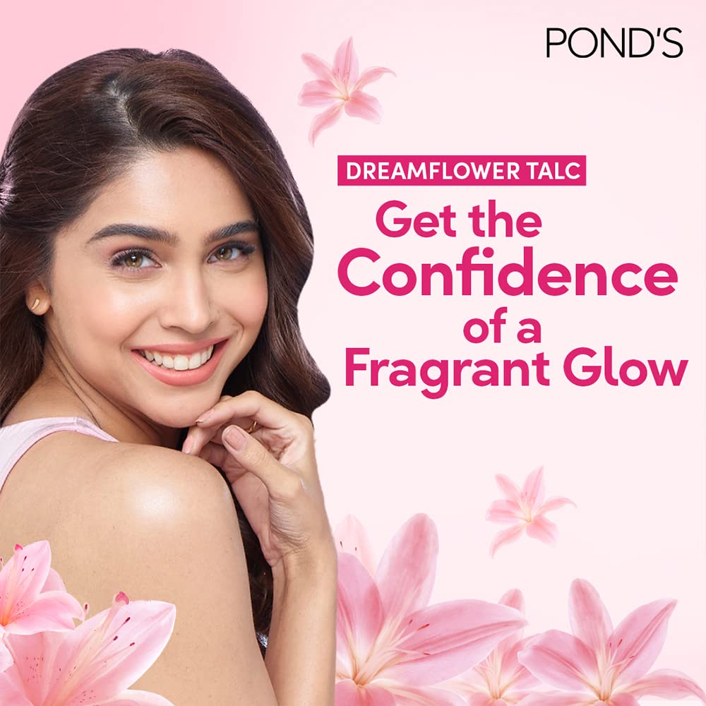 Pond's Dream flower Pink Lily Fragrant Talc