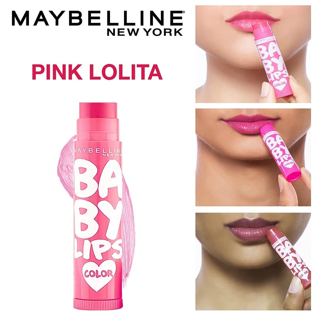 MAYBELLINE Baby Lips Balm Pink Lolita - 4gm