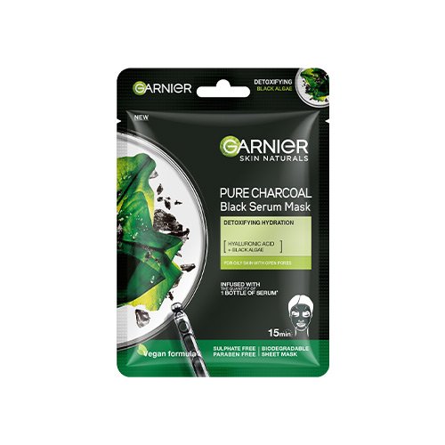 Garnier Charcoal Serum Sheet Mask 28g