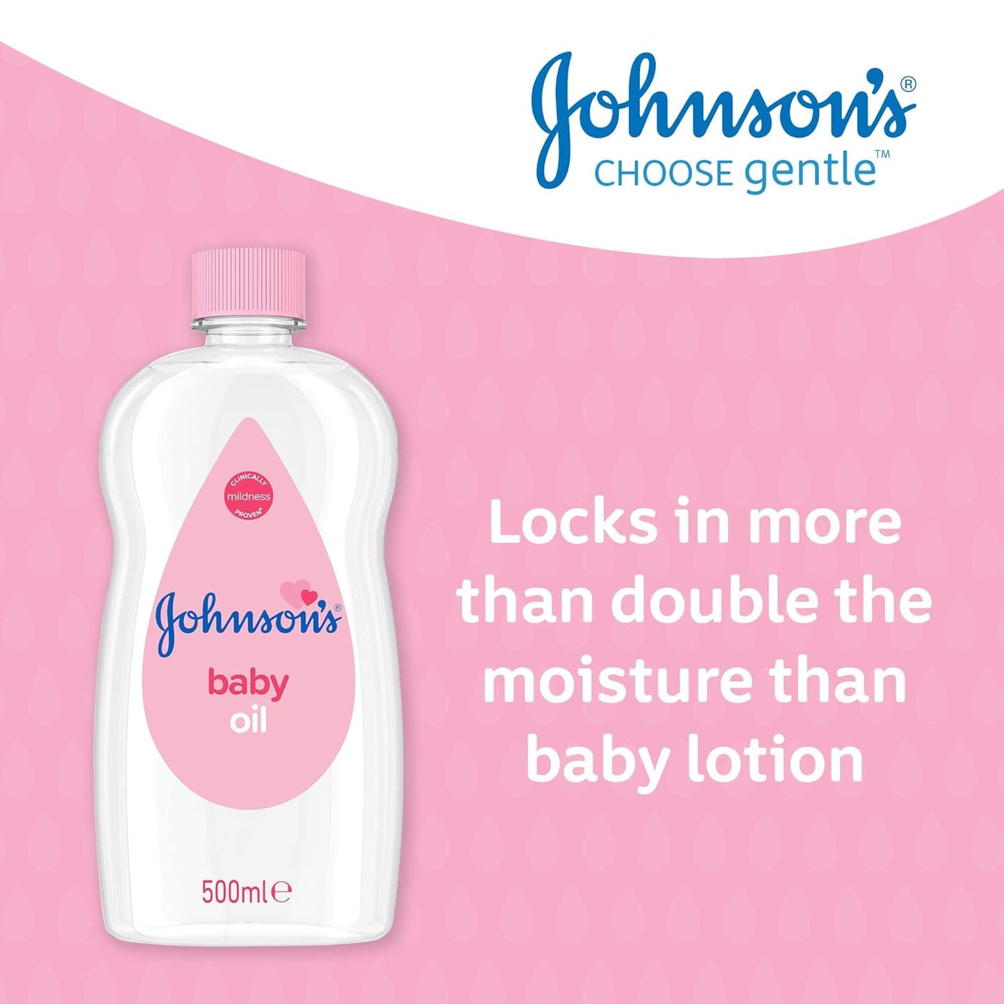 Johnson's Baby Oil - 500ml