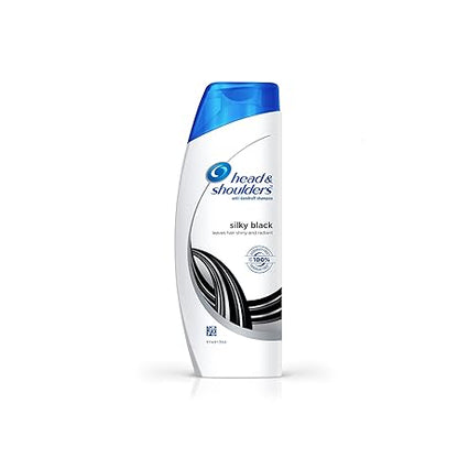 Head & Shoulders Silky Black Shampoo, 72ml