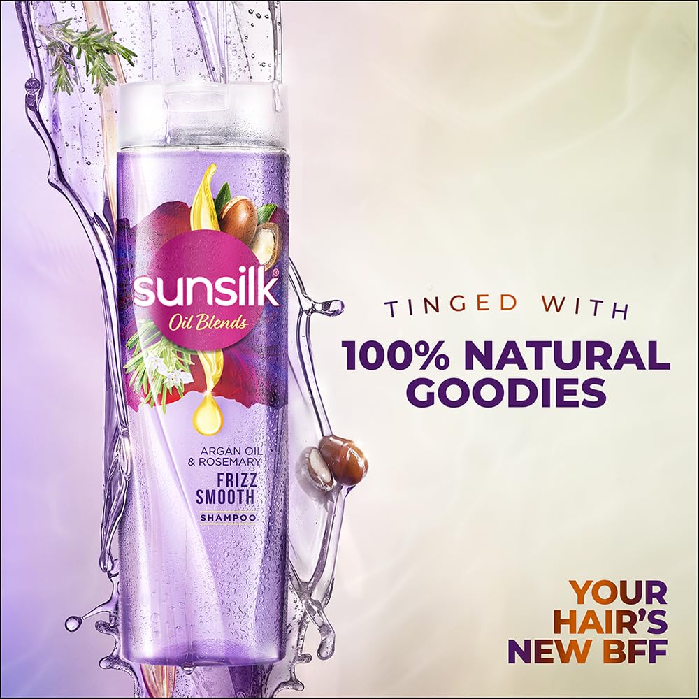 Sunsilk Argan Oil & Rosemary shampoo - 195ml