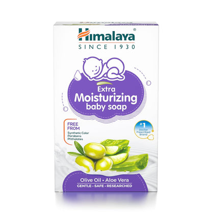 Himalaya Extra Moisturizing Baby Soap - 125g