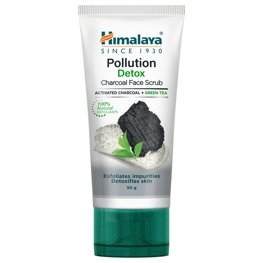 Himalaya pollution Detox charcoal face scrub