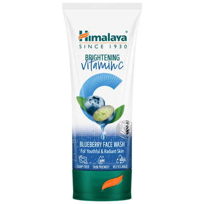 Himalaya Brightening Vitamin C Blueberry Face Wash 50ml