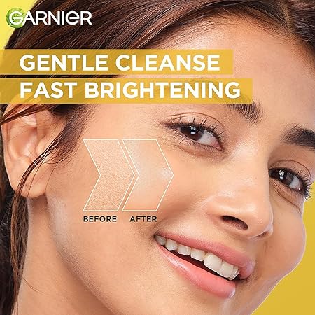 GARNIER SKIN NATURALS VITAMIN C GEL FACE WASH