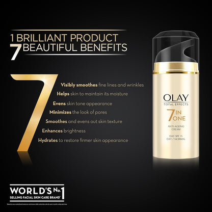 Olay 7 in 1 Day Cream SPF 15 NORMAL - 20gm