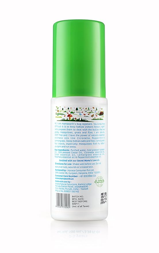 Mamaearth Mosquito Repellent For Babies - 100ml