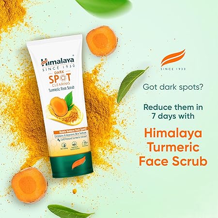 Himalaya Dark Spot Clearing Turmeric Face Scrub 50g