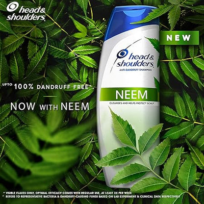 HEAD AND SHOULDERS NEEM SHAMPOO 180ML