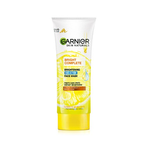 Garnier Brightening Duo Action Face Wash 100g