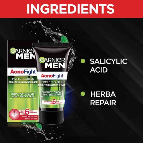 Garnier Men Acno Fight Pimple Clearing Whitening (45g)