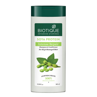 Biotique Soya Protein Intense Repair Shampoo & Conditioner 180ml